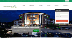Desktop Screenshot of greenlegacyresort.com
