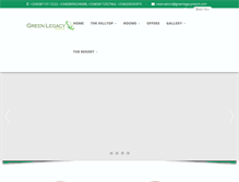 Tablet Screenshot of greenlegacyresort.com